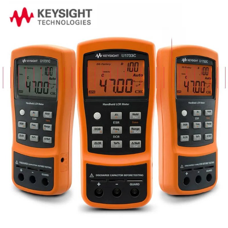 Keysight U1733C handheld digital bridge meter LCR meter U1732C capacitance meter U1701B/U1731C Keysight U1733C handheld digital bridge meter LCR meter U1732C capacitance meter U1701B/U1731C